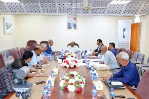 وزير النفط والمعادن يلتقي رئيس وأعضاء مجلس إدارة قطاع (S2)