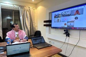 وكيل محافظة مأرب يبحث مع مكتب الاغذية العالمي بعدن تعزيز الاستجابة الانسانية ومشروع المساعدات الطارئة