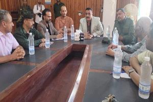 "الداؤودي" يحث مدراء المكاتب على مضاعفة الجهود لتحسين مستوى الخدمات المقدمة لمواطني البريقة