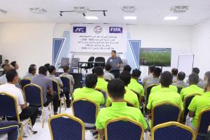 55 حكما يبدؤون الدورة التنشيطية للحكام تجمع سيئون