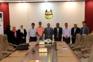 وزير التربية والتعليم (العبادي) يلتقي اللجنة الوطنية للحدائق الجيولوجية لبحث التعاون المشترك