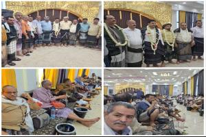 عرس يتحول إلى لوحة وفاء كان فيها الوزير السابق الفريق محسن الداعري حاضراً في وجدان المشاركين بعدن