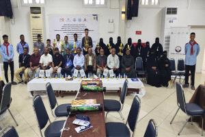 اختتام المنافسات الرياضية لأسبوع الطالب الجامعي الـ15 بجامعة حضرموت