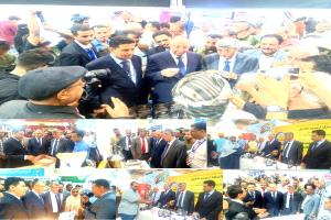 الوزير «الأشول» يشارك في حفل اختتام المعرض الأول للمنتجات والصناعة الوطنية بــ«عدن»