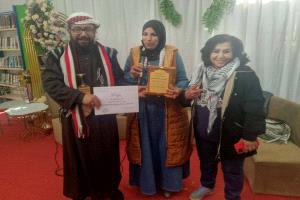 تكريم الباحث مجيب الرحمن الوصابي في القصرين بمناسبة يوم الأرض الفلسطيني