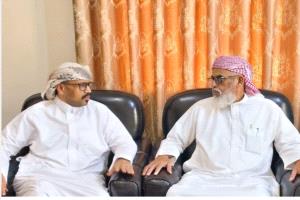 مدير عام مصلحة شؤون القبائل يبحث مع رئيس هيئة الصلح والتحكيم بمرجعية قبائل حضرموت جهود إصلاح ذات البين