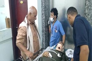 الشيخ صالح امصاد يزور رئيس انتقالي مودية ويطمئن على صحته بعد تعرضه لمحاولة اغتيال