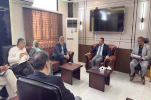 وزارة الصحة ومنظمة الصحة العالمية تبحثان تعزيز الشراكة وتدشين حملة رش ضبابي لمكافحة الأوبئة