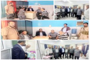 قعطبة: بكر الشاعري يتفقد مستشفى السلام ومركز الطوارئ التوليدية ويطلع على مستوى الخدمات الصحية