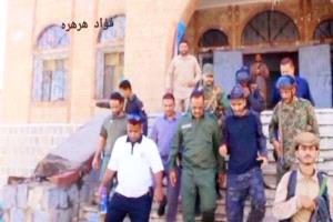 مدير عام شرطة الضالع يتفقد أقسام شرطة المحافظة ويدعوا لتكثيف الجهود الأمنية