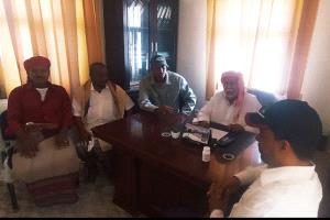 البصري يلتقي فريق الاستجابة السريعة بمديرية الغيضة ويناقش معهم الاستعدادات والتحديات الراهنة