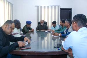 مدير عام بروم ميفع يترأس إجتماع المكتب التنفيذي بالمديرية