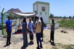 تأهيل مشروع مياه بئر النخعي (دثينة) – المرحلة الأولى والثانية في لودر