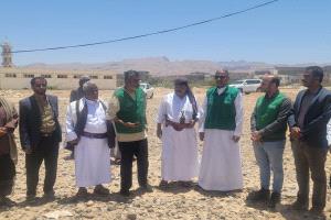 وفد البرنامج السعودي لتنمية وإعمار اليمن يدشن مشاريع تعليمية وخدمية في مديرية ميفعة بشبوة
