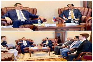 اليمن وروسيا يبحثان سبل تعزيز التعاون في المجالين الرياضي والشبابي