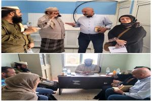 لحج..مدير طورالباحة يستقبل وفد من منظمة أطباء بلاحدود