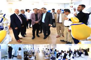 برعاية محافظ تعز.. جامعة الجند تدشن مركز الامتياز بالعلوم الطبية لتعزيز التدريب التطبيقي