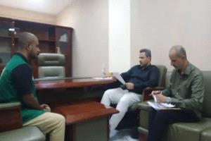 محافظ لحج يبحث سبل تعزيز التدخلات الغذائية الطارئة بتمويل مركز الملك سلمان