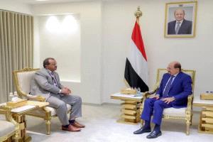 د. شائع الزنداني يستعرض مع محافظ البيضاء الأوضاع الخدمية والأمنية في المحافظة