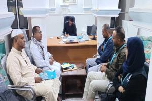 مدير عام تريم يلتقي وفد منظمة “مسلم هاندز” لبحث تعزيز التدخلات الإنسانية