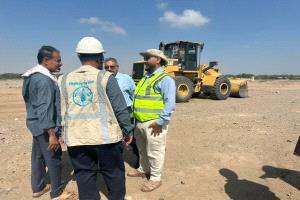 تسليم موقع إعادة تأهيل مزرعة وادي خير بلحج إلى الجهة المنفذة