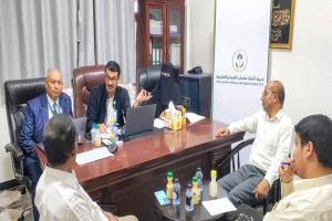 لقاء تنسيقي لبحث تشغيل المدينة الطبية وتمكين الكوادر المحلية بالمهرة
