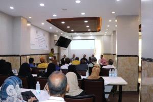 مركز البحوث والتطوير التربوي بوزارة التربية ينفذ ورشة تدريبية لتأهيل الكادر التربوي على تطبيق اختبار تقييم حالة التعليم الأساسي