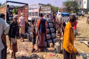 ارتفاع وتيرة المطالبات في أبين بضبط أسعار الغاز ومحاسبة المحطات المخالفة