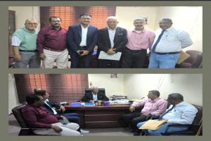 الكابتن رائد نعمان يتسلم مهامه الرسمية كمدير لمكتب الشباب والرياضة بعدن