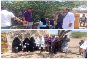 تدشين النشاط الإيصالي بمديرية لودر لحماية الطفولة ورسم خارطة أمل صحية جديدة