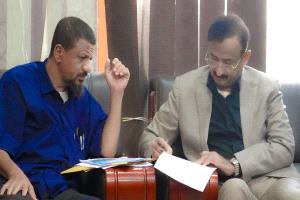 محافظ شبوة يوجّه بإدراج مشروع مبنى جمعية رعاية وتأهيل المعاقين ضمن مصفوفة المشاريع المقترحة للدعم