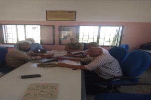 فريق التوجيه التربوي بمديرية زنجبار يقوم بزيارة لمدرسة سعد لتعزيز للعملية التعليمية وتحفيز للطلاب