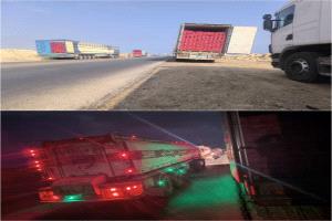 لليوم السادس: استمرار إغلاق طريق الشحر - الديس وتأثيره على إمدادات الخدمات في المهرة