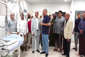 الوكيل بارباع يترأس اجتماعا تنفيذيا ويتفقد سير الخدمات في مديرية القطن