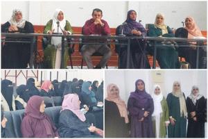 إدارة تنمية المرأة في صندوق النظافة بعدن تقيم جلسة توعوية لموظفات الصندوق