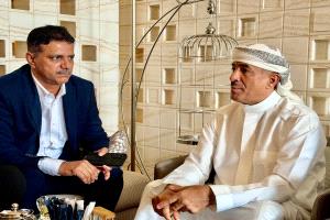 الشنفرة يبحث مع الدكتور باراس مستجدات الأوضاع السياسية ويؤكد أهمية توحيد الصف الجنوبي