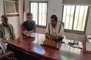 السلطة المحلية بمديرية مودية تنعي استشهاد المناضل حسين عبدربه دحة الميسري