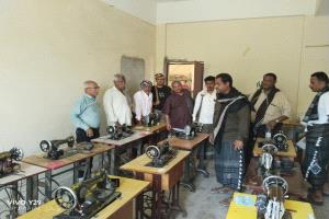 مدير عام مديرية خنفر "اليوسفي "يزور المعهد التقني في الكود