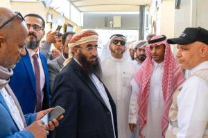 وزير الأوقاف يتفقد مخيمات حجاج بلادنا في المشاعر المقدسة