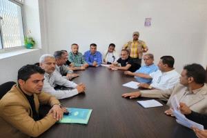 اجتماع استثنائي لصندوق النظافة لمناقشة تطوير الأداء وتحسين الخدمات بمحافظة تعز