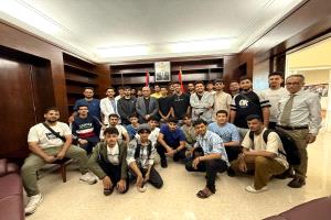 السفير ناشر يؤكد حرص السفارة على متابعة قضايا الطلاب في كوبا