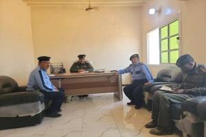 مساعد مدير أمن المهرة يناقش الاستعدادات لانطلاق أسبوع المرور العربي 2026