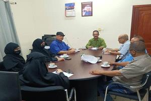 مؤسسة الأمل بعدن تحث طلابها على الاستعداد لامتحانات الفصل الثاني وتقيّم مستواهم الدراسي