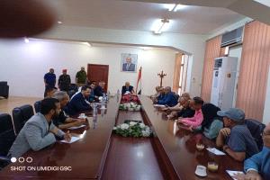 محافظ تعز يلتقي سفير الاتحاد الأوروبي لدى بلادنا والوفد المرافق له