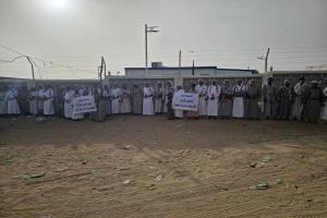 مأرب: مطالبات بتحسين الكهرباء وفتح بوابة سد مأرب خلال وقفة احتجاجية بالوادي