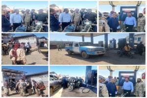 المدير العام بكر الشاعري ينفذ حملة أمنية وتجارية شاملة مشتركة لضبط وتفتيش محطات الوقود المخالفة في قعطبة