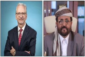 السفير الألماني يشيد باللقاء مع سلطان العرادة لمناقشة تطورات اليمن والحوار الجنوبي
