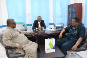 إدارة مراكز فاطمة بابطين الطبية تناقش مع مستشفى القطن العام تعزيز الشراكة في تقديم الخدمات الطبية