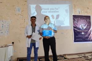 كلية ردفان الجامعية بجامعة لحج تحيي اليوم العالمي للمختبرات الطبية بفعالية علمية وتوعوية