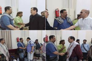 قيادات الدولة العسكرية والمدنية تقدّم واجب العزاء للعميد سامي السعيدي في وفاة والدته